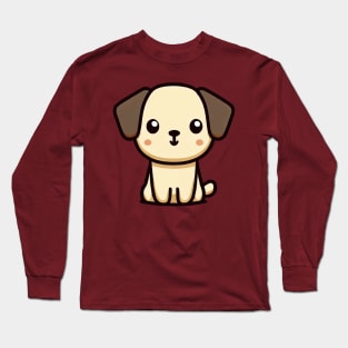 Cute dog kawaii Long Sleeve T-Shirt